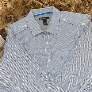 INC men’s dress up button down